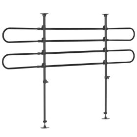 Adjustable Pet Car Barrier for SUVs, Vehicles, Vans, Back Seat Dog Fence Guard for Safety Car Travel, Black Adjustable Pet Car Barrier for SUVs, Vehicles, Vans, Back Seat Dog Fence Guard for Safety Car Travel, Black